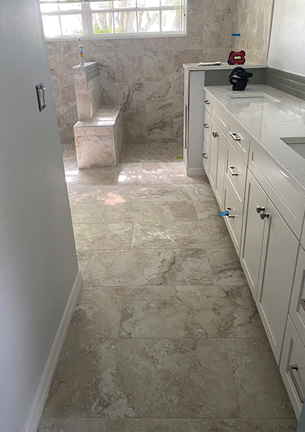 the real tile and flooring